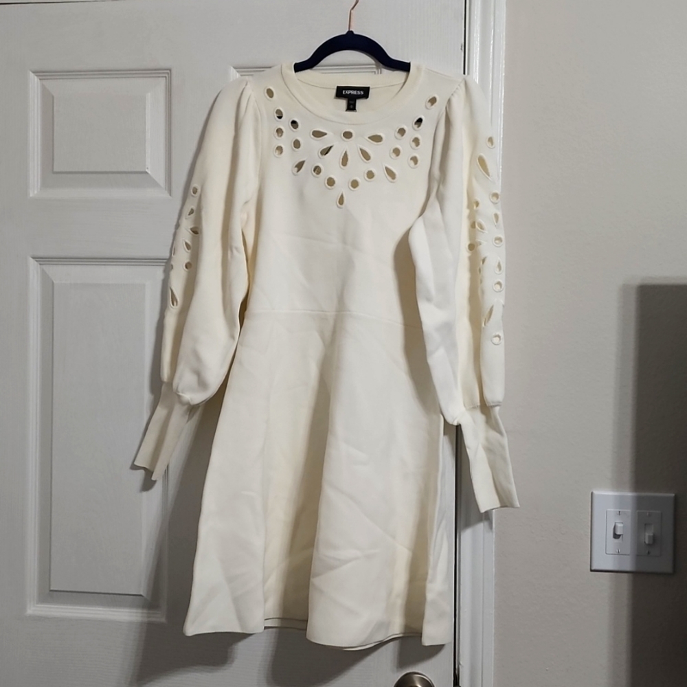 White Express Dress